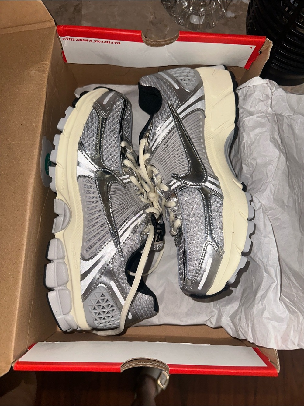 Nike Bowerman Series Running Shoes - Gray, Black & White